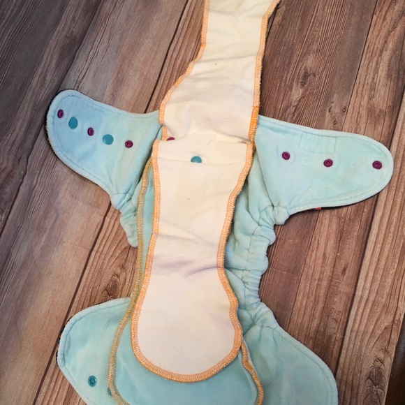 Twinkie tush fusion diaper colorful print fitted cloth diaper - Picture 6 of 9